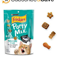Purina Friskies Party Mix Adult Cat Treats – (10) 2.1 oz. Bolsas. - BESTMASCOTA.COM