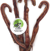 Sancho & Lola Palitos de buey crocantes para perros de 6 o 12 in fabricados en EE.UU., bocadillos de carne boutique libre de grano y alimentado con pasto para perros con alta proteína - BESTMASCOTA.COM