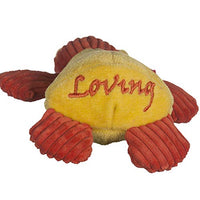 HuggleHounds - Juguete de peluche chirriante para perros con nudos para masticadores agresivos - BESTMASCOTA.COM