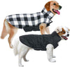 MIGOHI Dog Jackets for Winter Windproof Waterproof Reversible Dog Coat for Cold Weather British Style Plaid Warm Dog Vest for Small Medium Large Dogs - BESTMASCOTA.COM