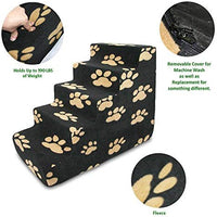 Los mejores suministros para mascotas fabricados en Estados Unidos escalones/escaleras para mascotas con espuma certificada CertiPUR-US para perros y gatos - BESTMASCOTA.COM