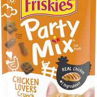 Purina Friskies Party Mix Adult Cat Treats – (10) 2.1 oz. Bolsas. - BESTMASCOTA.COM