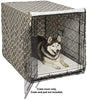MidWest funda para jaula de perro, funda para jaula de privacidad para perros, se adapta a cajas de perro Midwest, se puede lavar a máquina y secar - BESTMASCOTA.COM