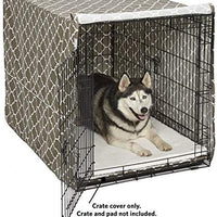 MidWest funda para jaula de perro, funda para jaula de privacidad para perros, se adapta a cajas de perro Midwest, se puede lavar a máquina y secar - BESTMASCOTA.COM
