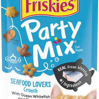 Purina Friskies Party Mix Adult Cat Treats – (10) 2.1 oz. Bolsas. - BESTMASCOTA.COM