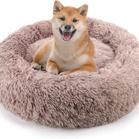 NOYAL - Cama para perro o gato, suave cojín de felpa, antideslizante, lavable a máquina, cama para mascotas con calentamiento automático, sueño mejorado para gatos pequeños y medianos (varios tamaños) - BESTMASCOTA.COM