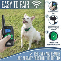 Pet Union PT0Z1 collar de entrenamiento para perros, totalmente impermeable, rango de 1200 pies - BESTMASCOTA.COM