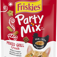 Purina Friskies Party Mix Adult Cat Treats - (4) 10 oz. Pouches - BESTMASCOTA.COM