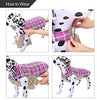 MIGOHI Dog Jackets for Winter Windproof Waterproof Reversible Dog Coat for Cold Weather British Style Plaid Warm Dog Vest for Small Medium Large Dogs - BESTMASCOTA.COM