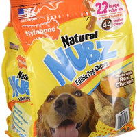 (Paquete de 2) masticables de nubz natural comestibles para perros de 22 ct. (2.6 lb/bolsa) -Total 5.2 lb - BESTMASCOTA.COM